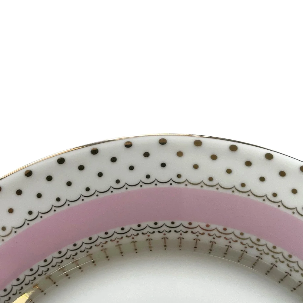 NEW Grace Teaware Fine Porcelain Salad Plates 8